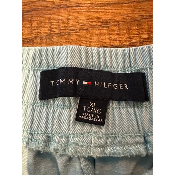 Tommy Hilfiger Women's High Rise Daytime Cropped Pants Blue Size XL NWT - Picture 6 of 10